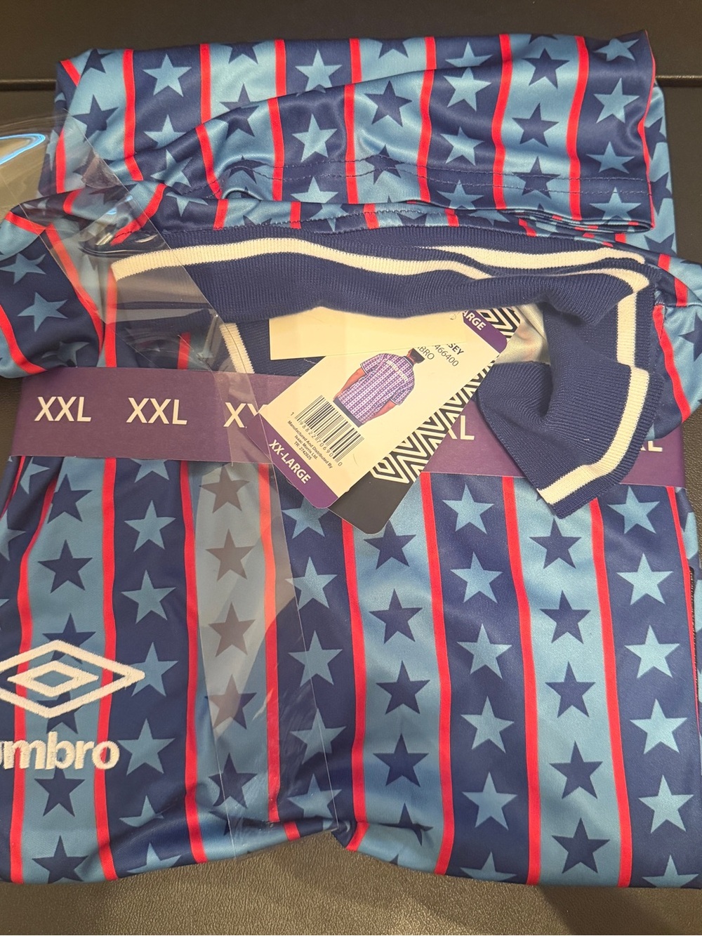 Umbro USA Soccer Jersey! Men’s Size 2XL XXL! NWT! Knock out round bound!